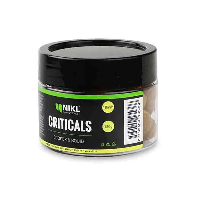 Nikl Criticals Wafters bojli Scopex Squid 18mm 150g