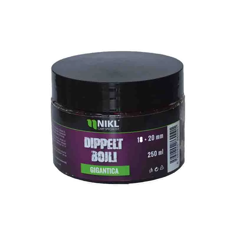 Nikl Dippelt csalizó bojli Gigantica 18+20mm 250g