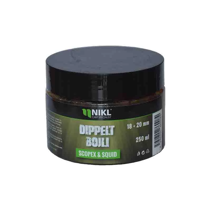 Nikl Dippelt csalizó bojli Scopex Squid 20mm