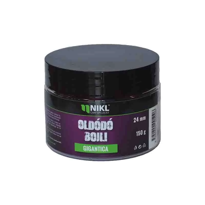 Nikl oldódó bojli Gigantica 24mm
