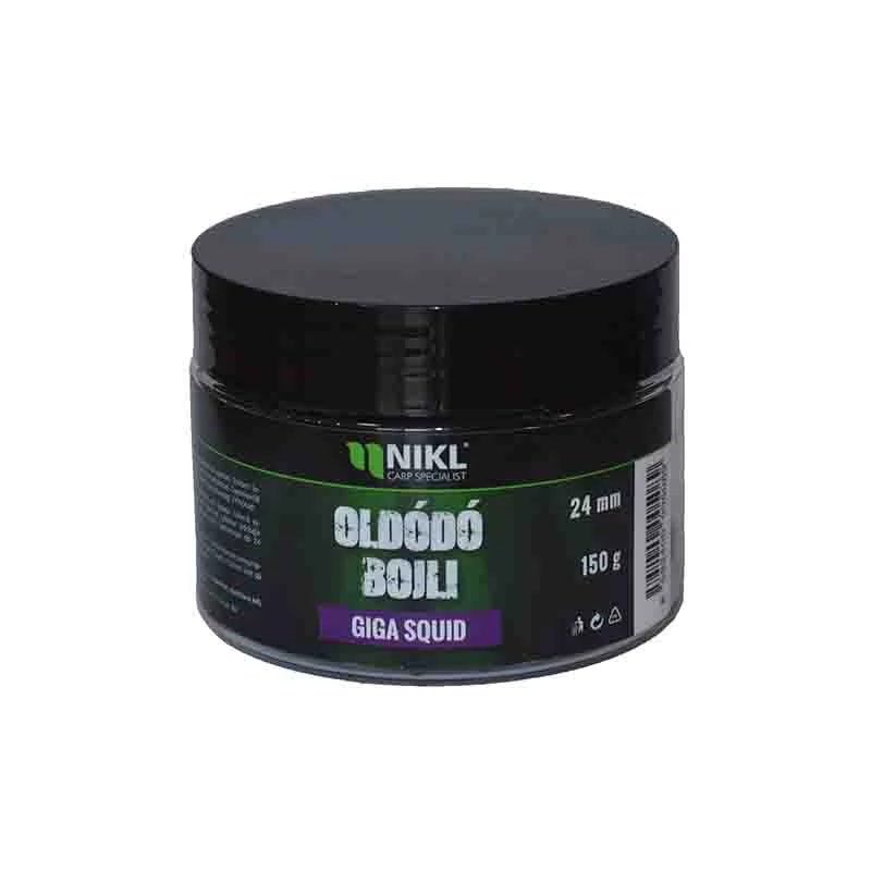 Nikl oldódó bojli Giga Squid 24mm