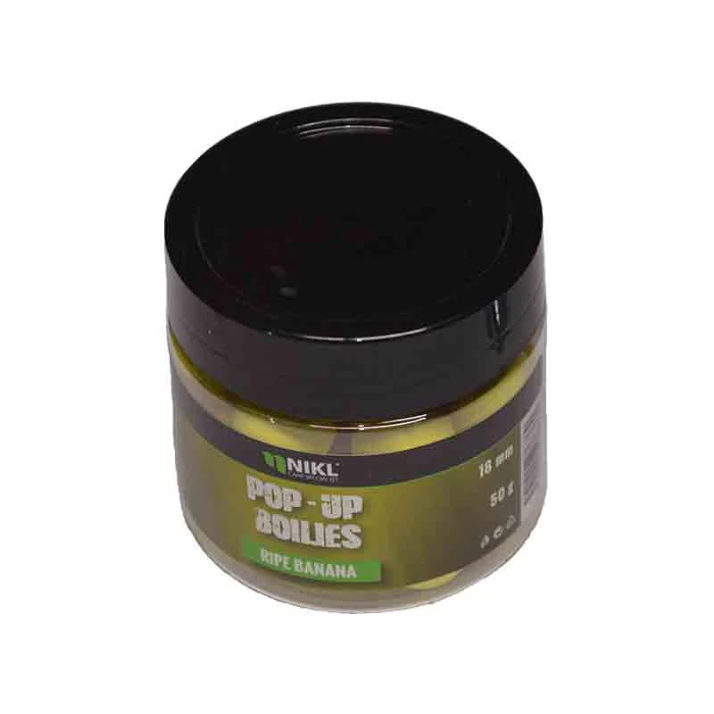Nikl Pop Up bojli 18mm Banán sárga 50g