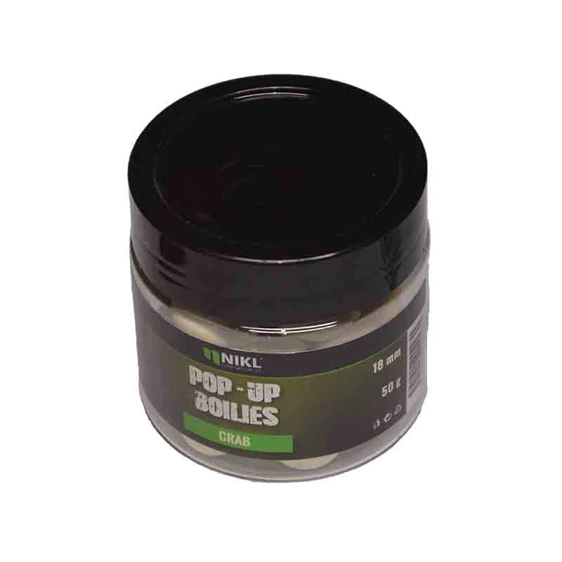 Nikl Pop Up bojli 18mm Crab 50g