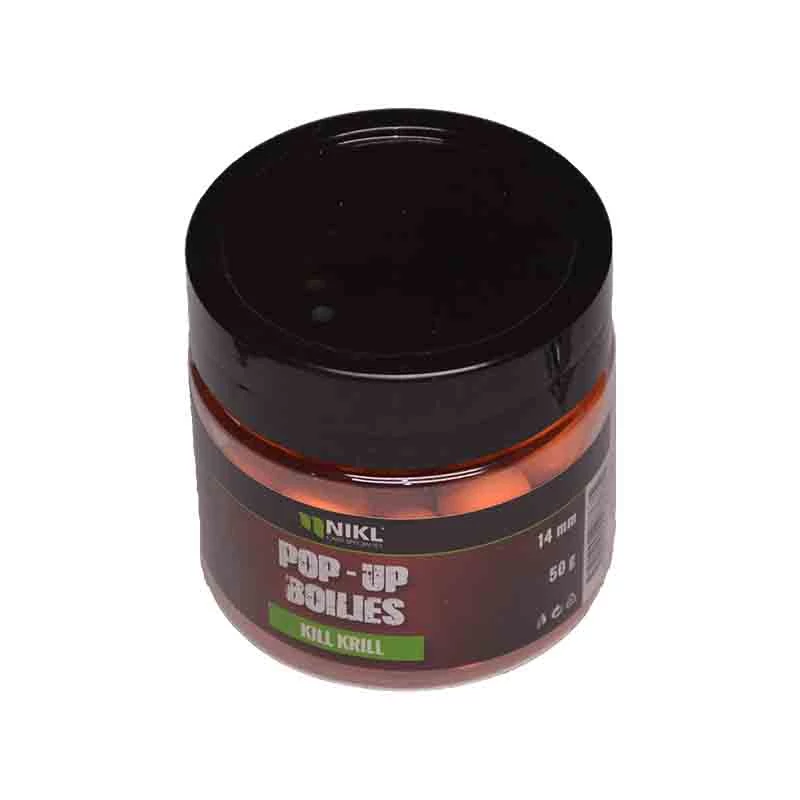 Nikl Pop Up bojli 14mm Kill Krill narancs 50g