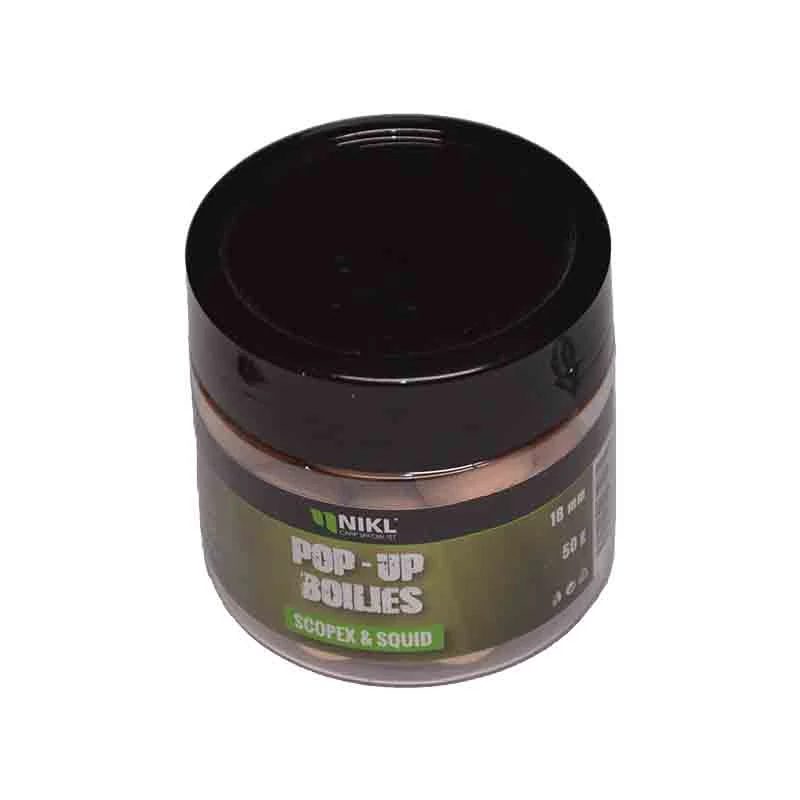 Nikl Pop Up bojli 18mm Scopex Squid 50g
